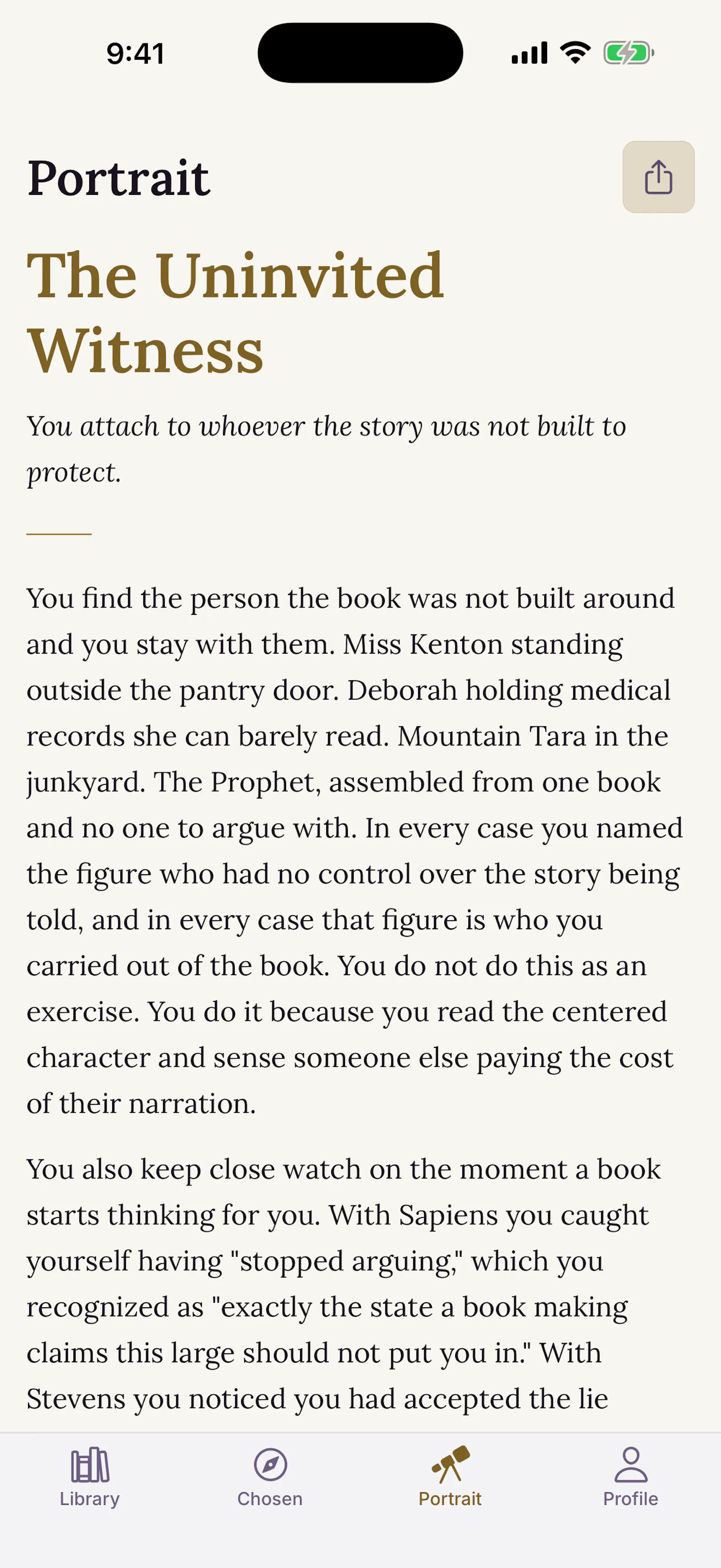 Canto: Private Reading Journal screenshot 3