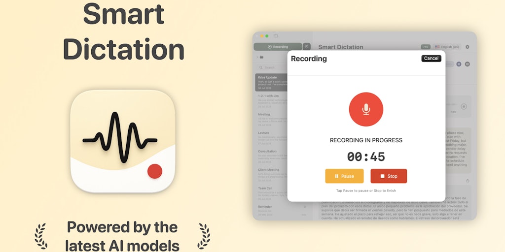 Smart Dictation