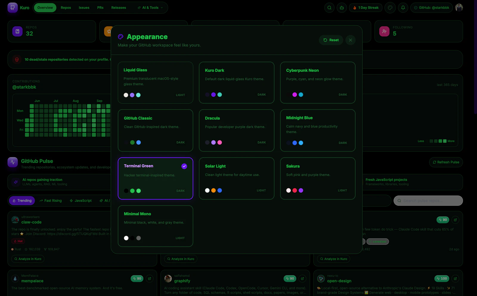 Kuro screenshot 4