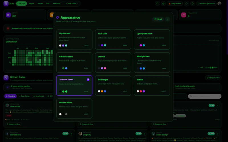 Kuro screenshot 4