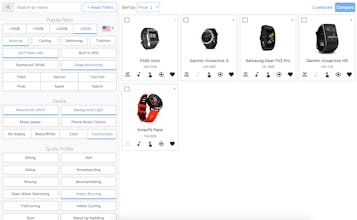 The Fitness Tracker Database gallery image