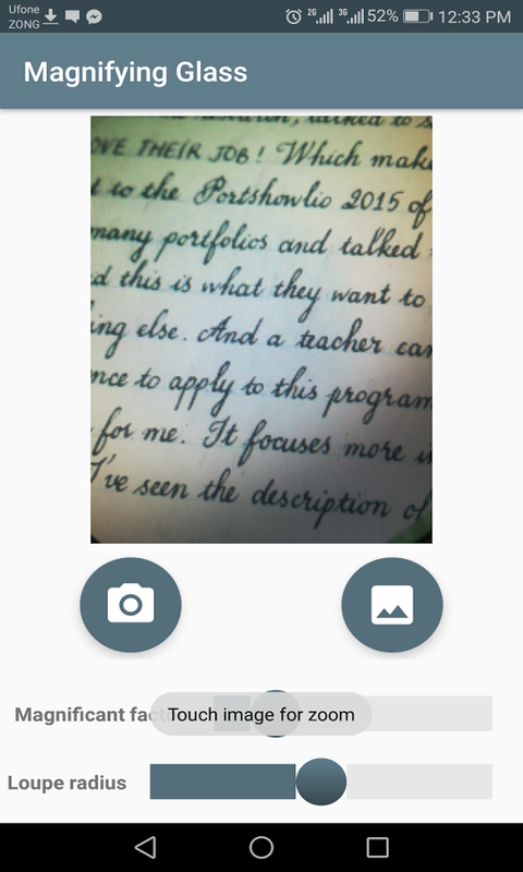 Magnifying Glass for Reading With Magnifying Lens gallery image