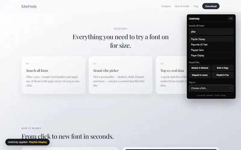 LiveFonty screenshot 4