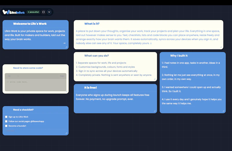 Life's Work screenshot 5