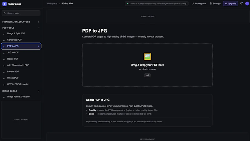ToolsForges screenshot 1