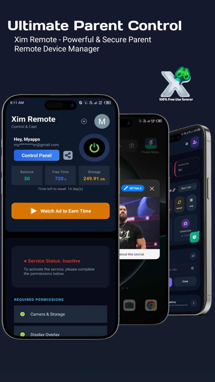 Xim Remote: Screen Cast & Control 대표 미리보기