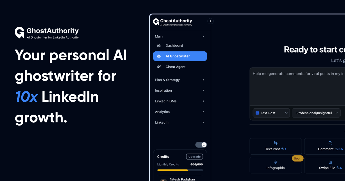 GhostAuthority - Main product screenshot demonstrating key features and user interface