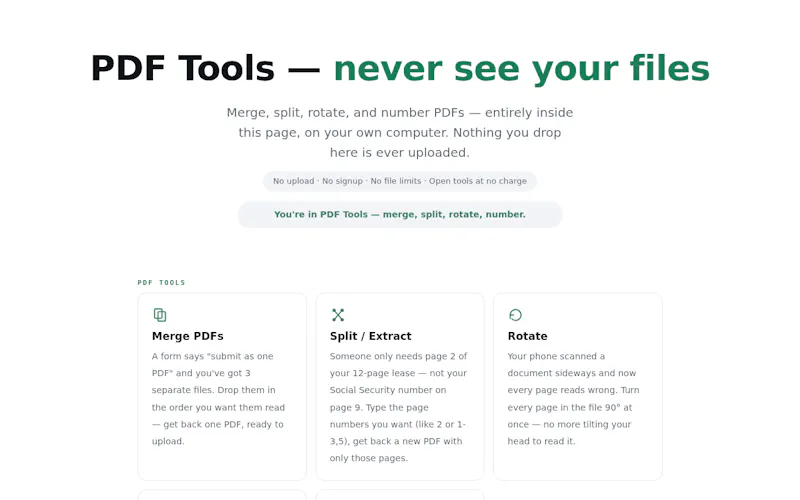 VaultPDF screenshot 4