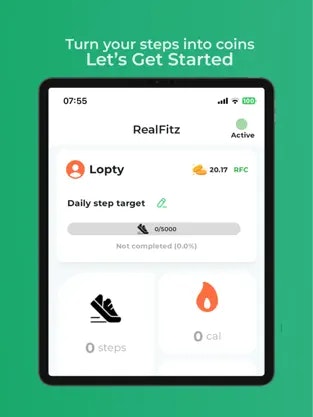 Realzz - Walk to Earn Fitness App erhalten Medien 3