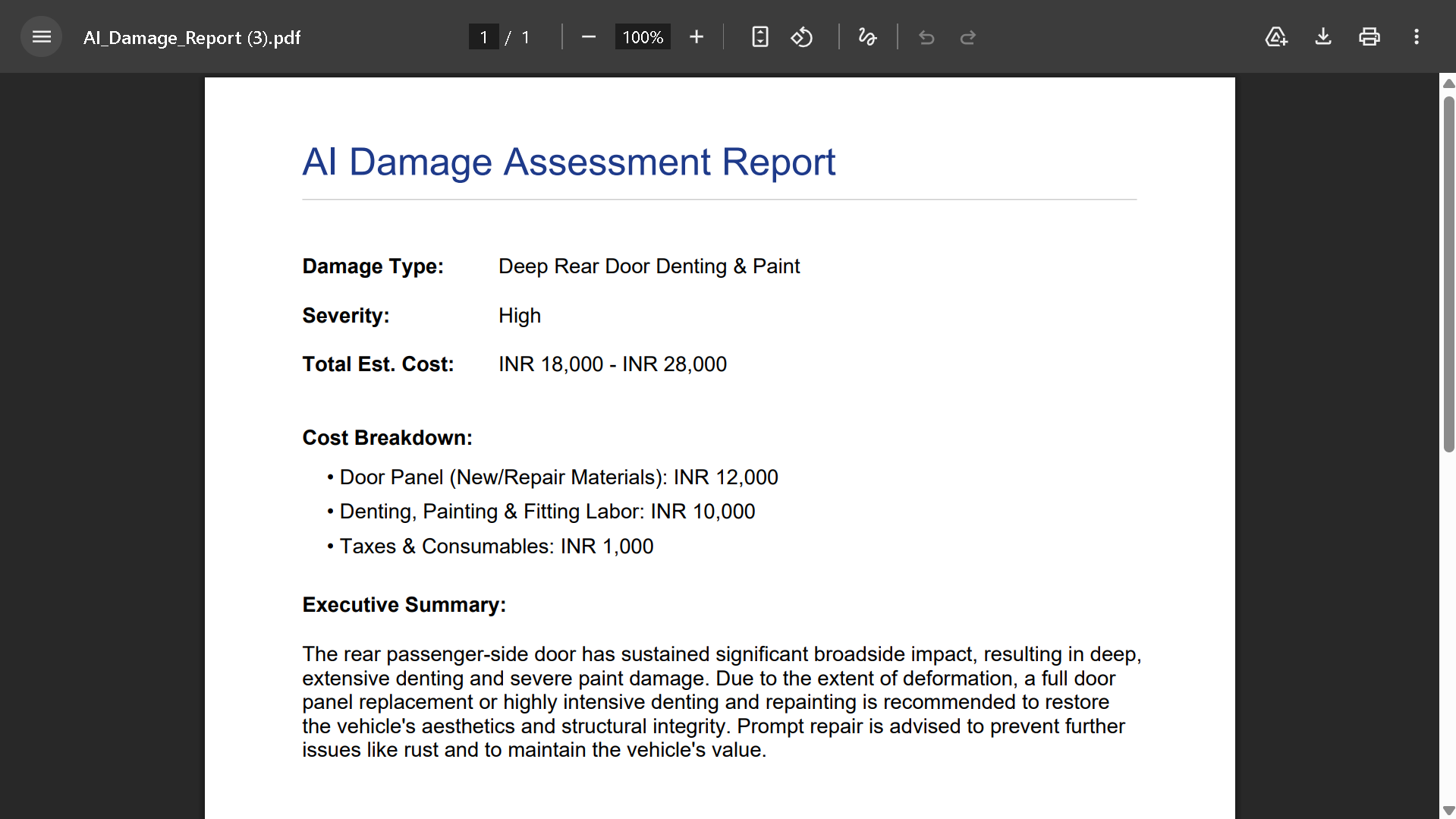 AI Damage Inspector Pro gallery image