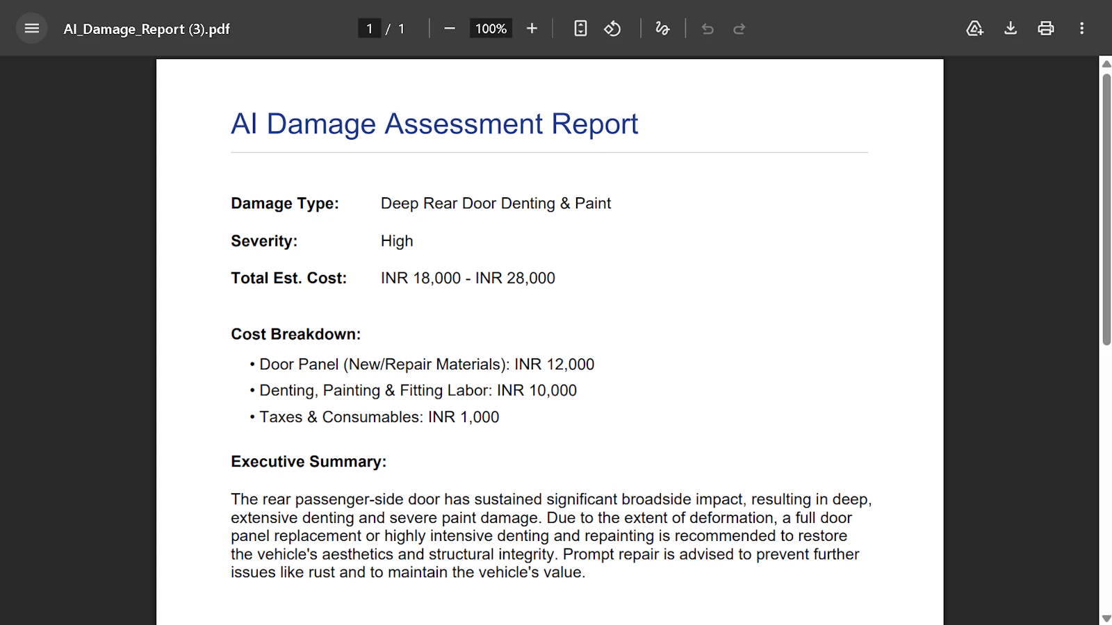 AI Damage Inspector Pro screenshot 2