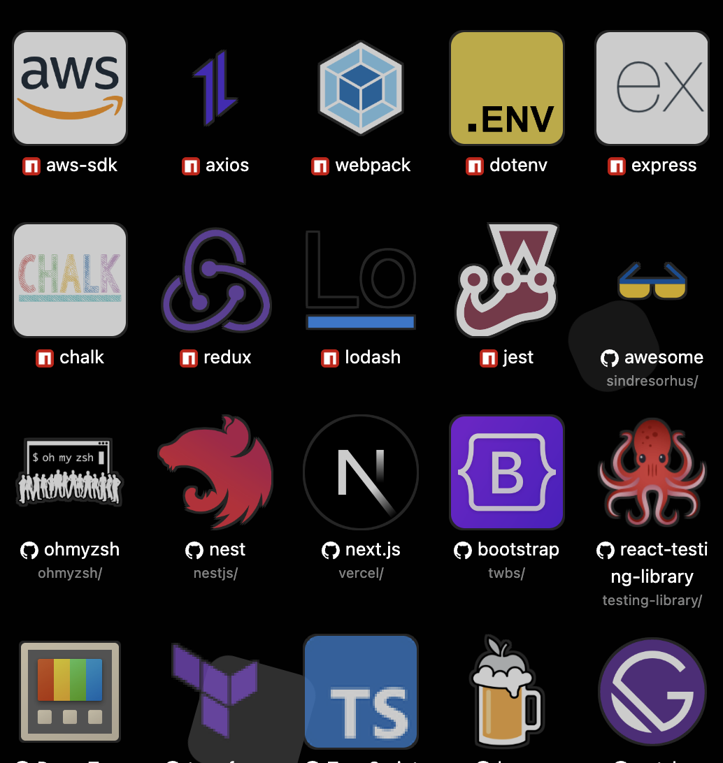 Github-icons