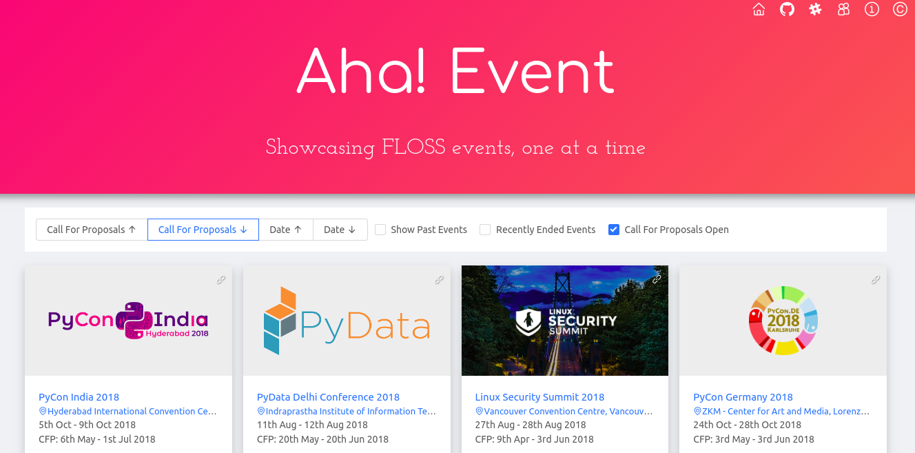 Aha! Event gallery image