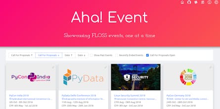 Aha! Event gallery image