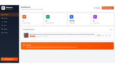 AliExpress Price Tracker Pro gallery image