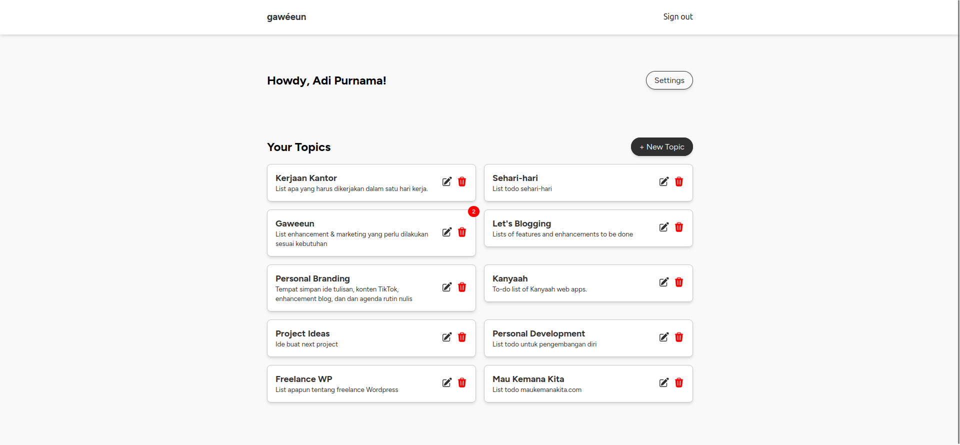 Media Pergi - App To-Do.Fokus. 2
