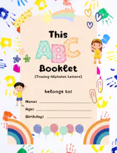 A-Z Alphabet Worksheet Book gallery image