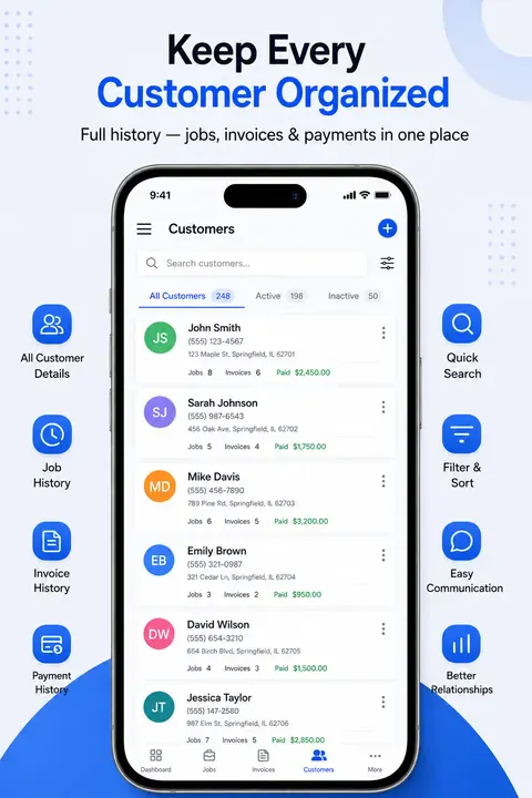 ServiQ screenshot