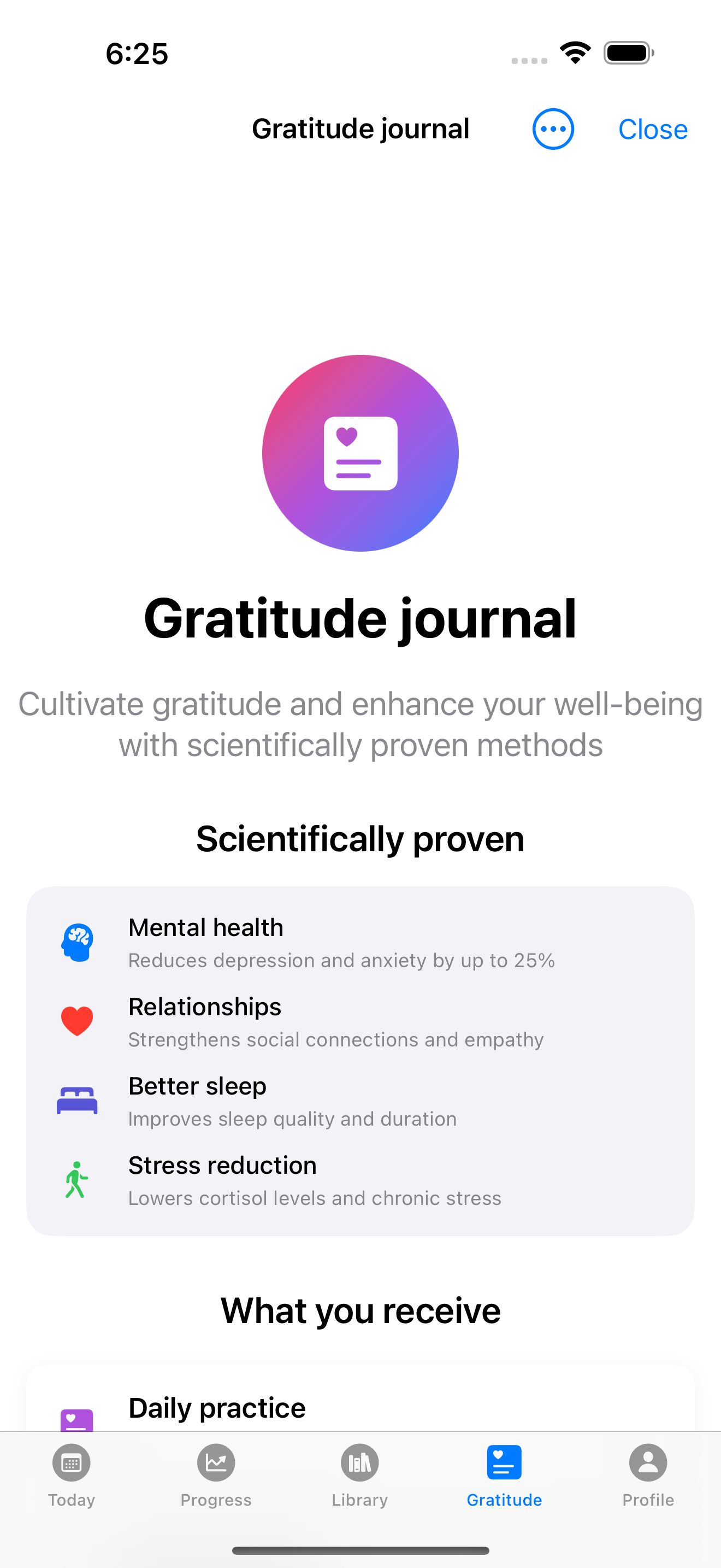 SynapseGym - mental training - Screenshot 3 showing product features and functionality