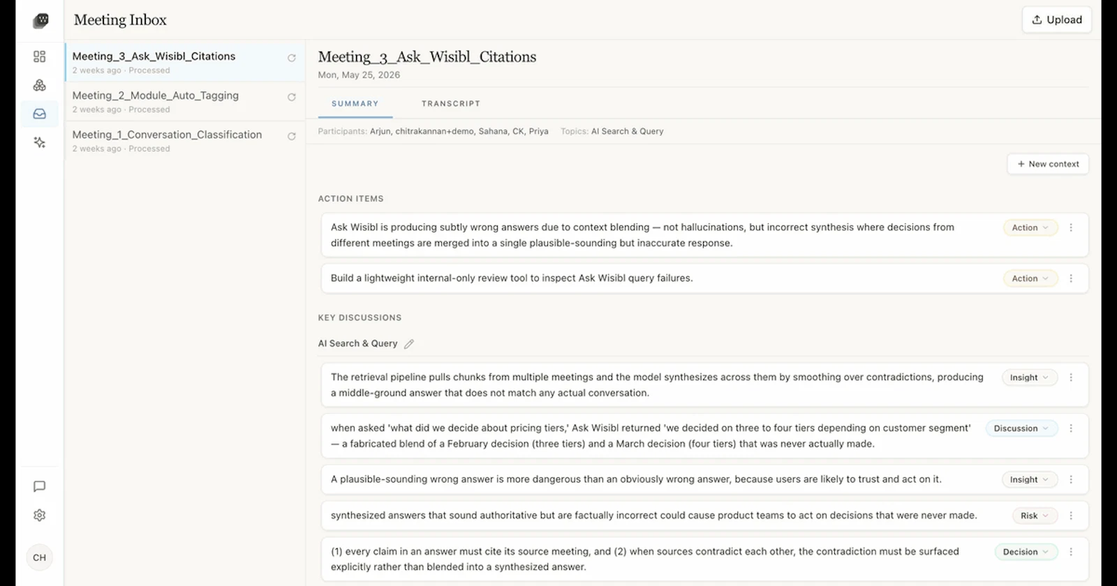 Wisibl screenshot 2