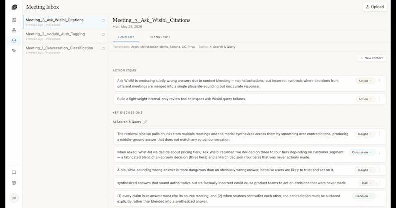 Wisibl screenshot 2