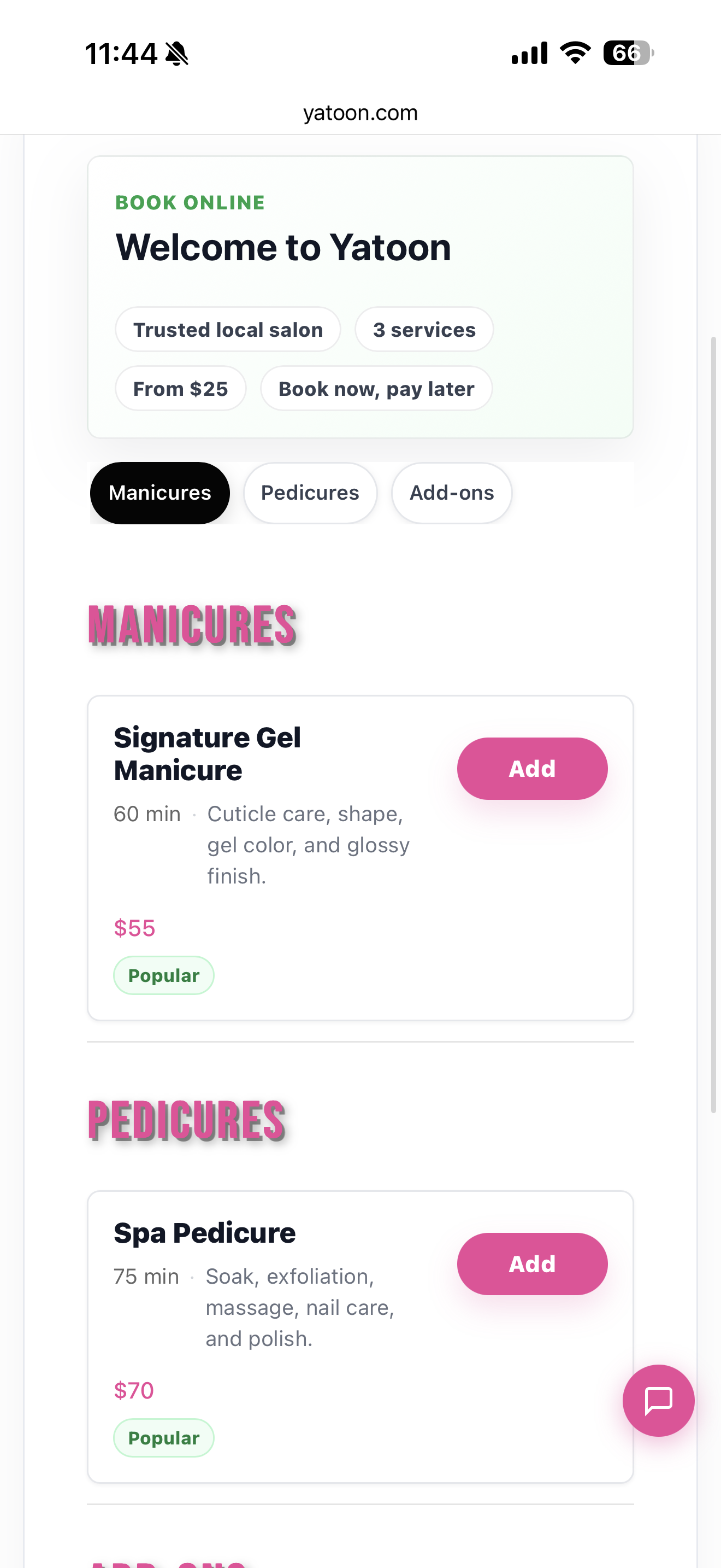 Yatoon Booking for Salons & Spas gallery image
