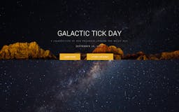 Galactic Tick Day media 2