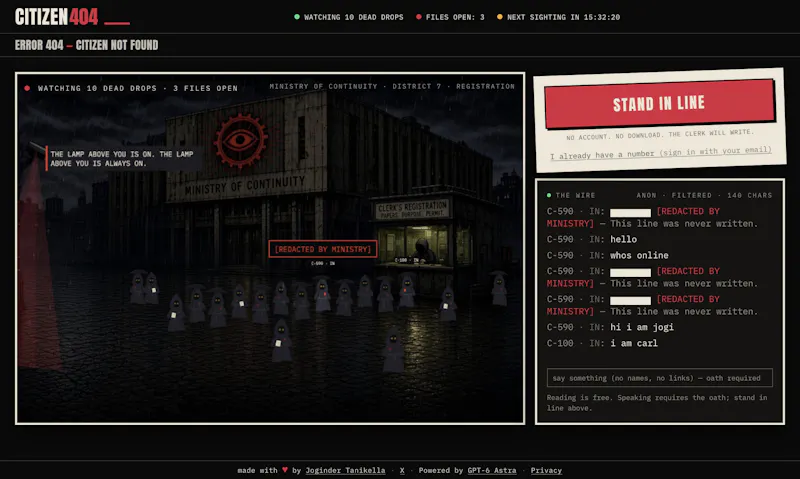 citizen404 screenshot 2