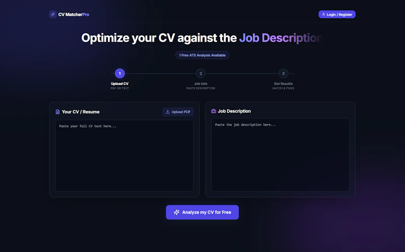 CV Matcher Pro screenshot 3