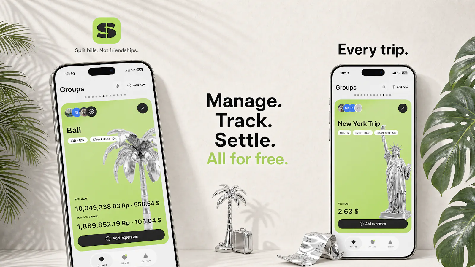 SHARE: Split Bills & Expenses screenshot 1