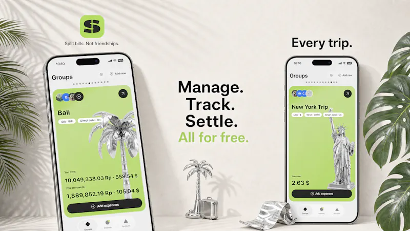 SHARE: Split Bills & Expenses screenshot 1