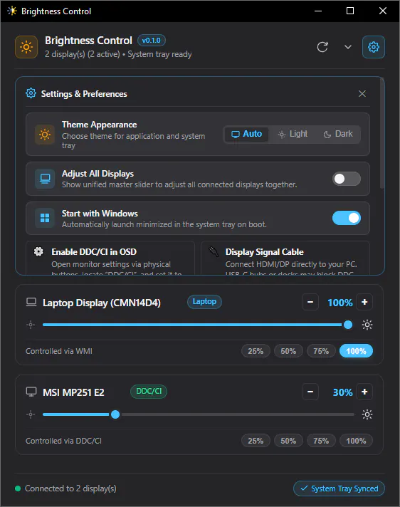Brightness Control gallery image