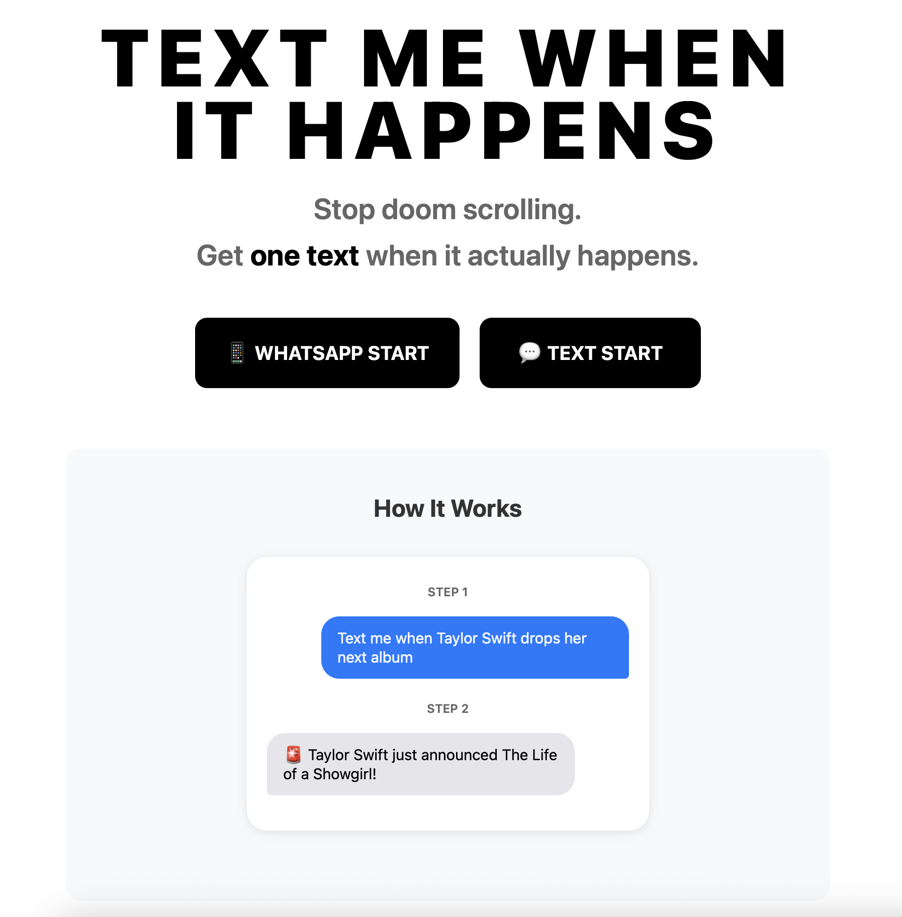 TextMeWhenItHappens gallery image