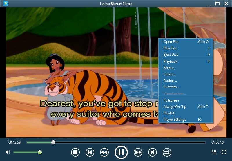 Leawo Free Blu-ray Player - Free media player to play 4K Blu-ray/Blu-ray/DVD/video/audio media 7
