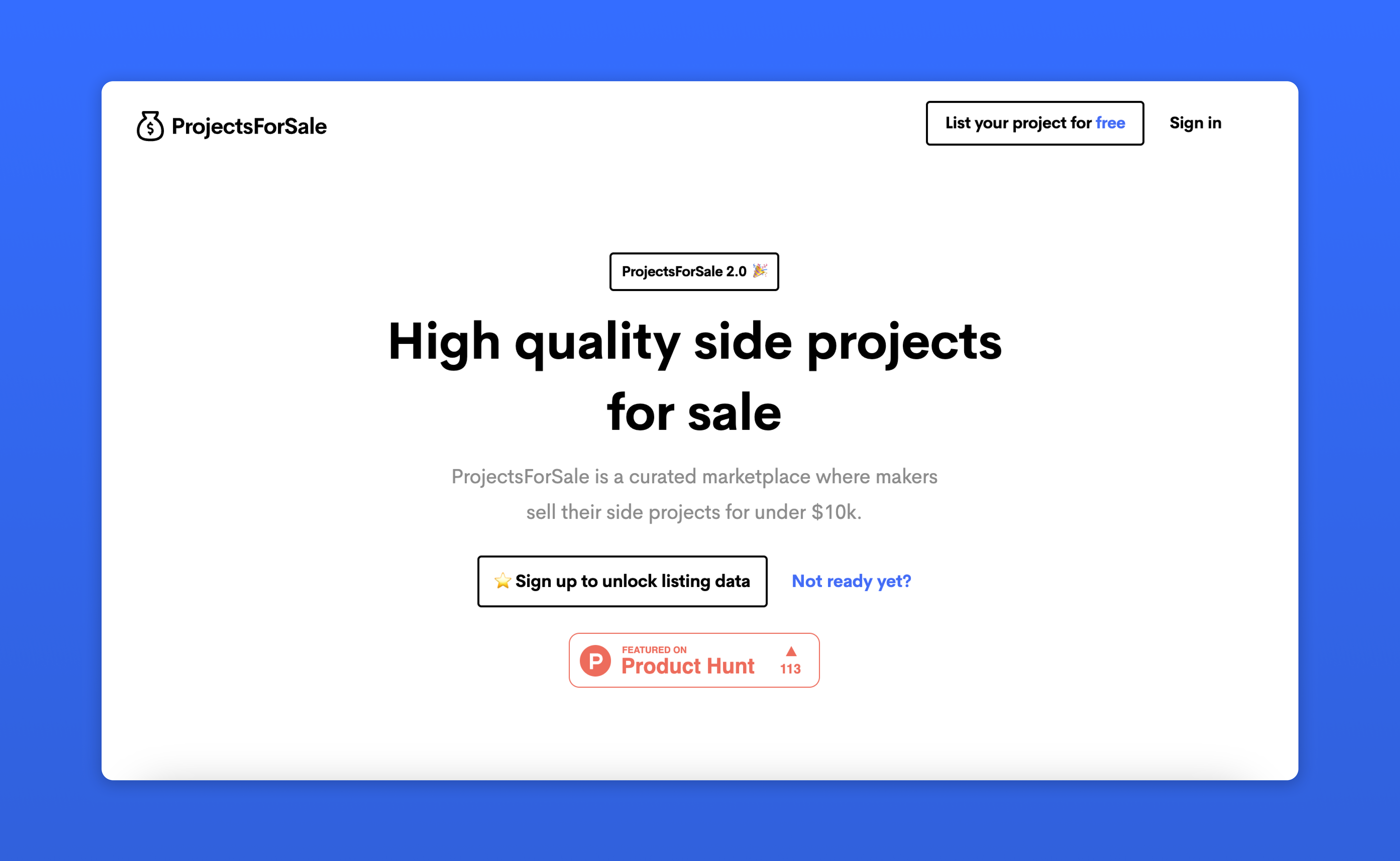 Media ProjectSforsale 2.0 - Projek sampingan berkualiti tinggi untuk dijual (baru & bertambah baik) 1