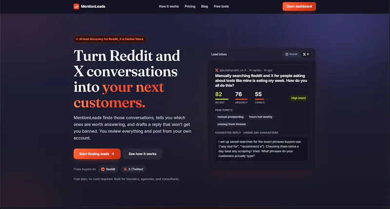 MentionLeads screenshot 3