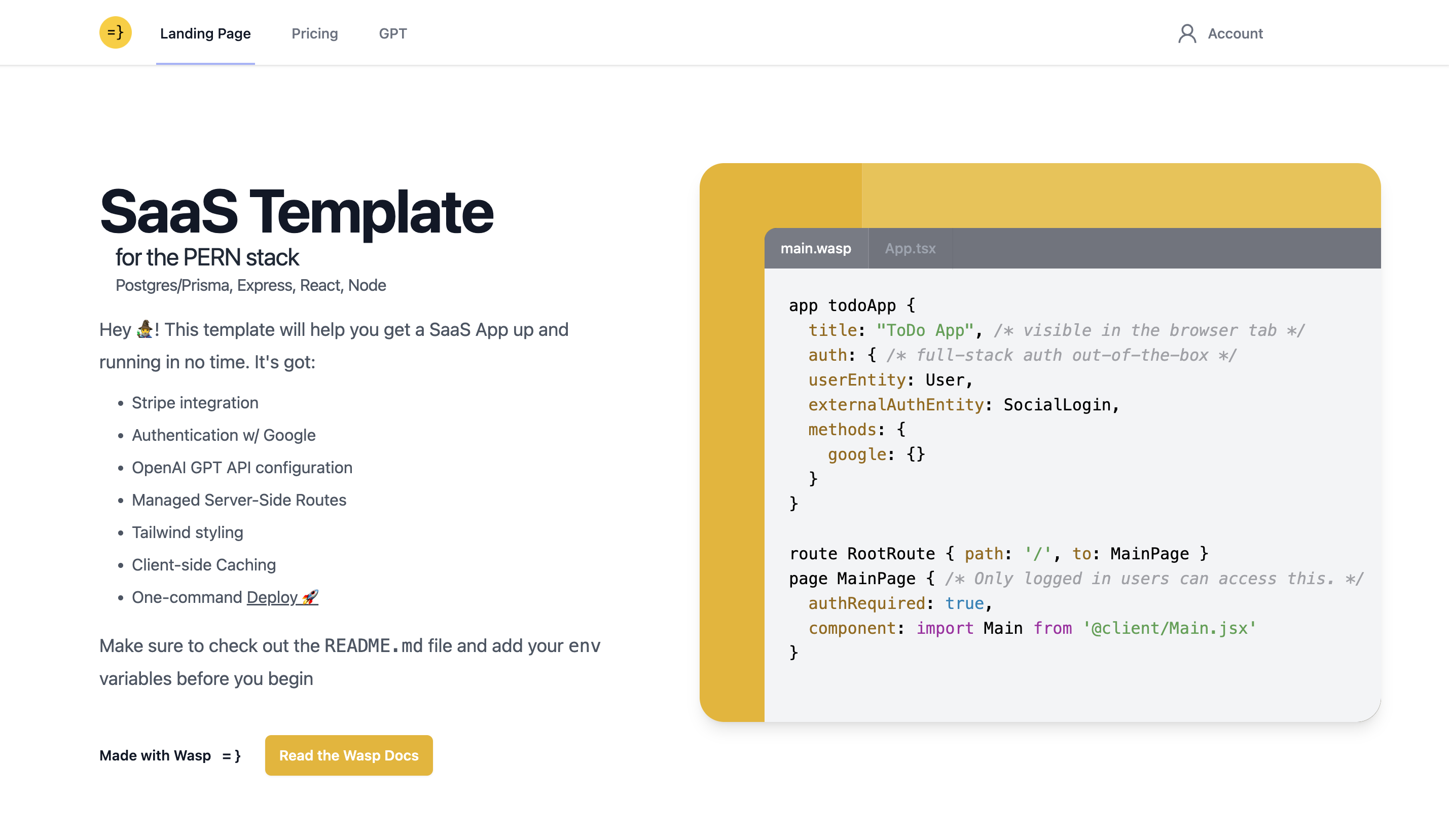 Media Templat SaaS Percuma (GPT, Stripe, Auth) - Templat React/Nodejs SaaS percuma untuk pelaksanaan idea cepat 2