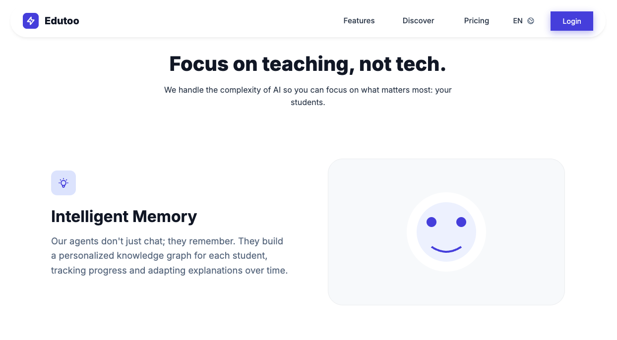 EduToo — AI Learning Platform gallery image