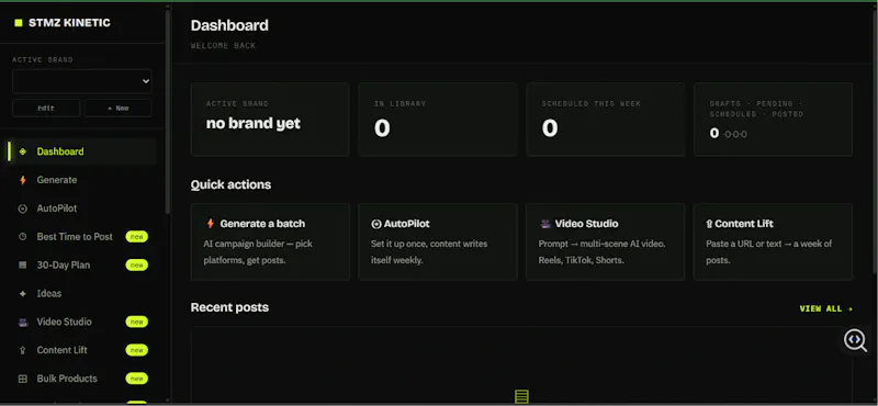Stmz Kinetic screenshot 2