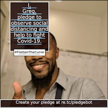 Pledge Bot Against Covid-19 gallery image