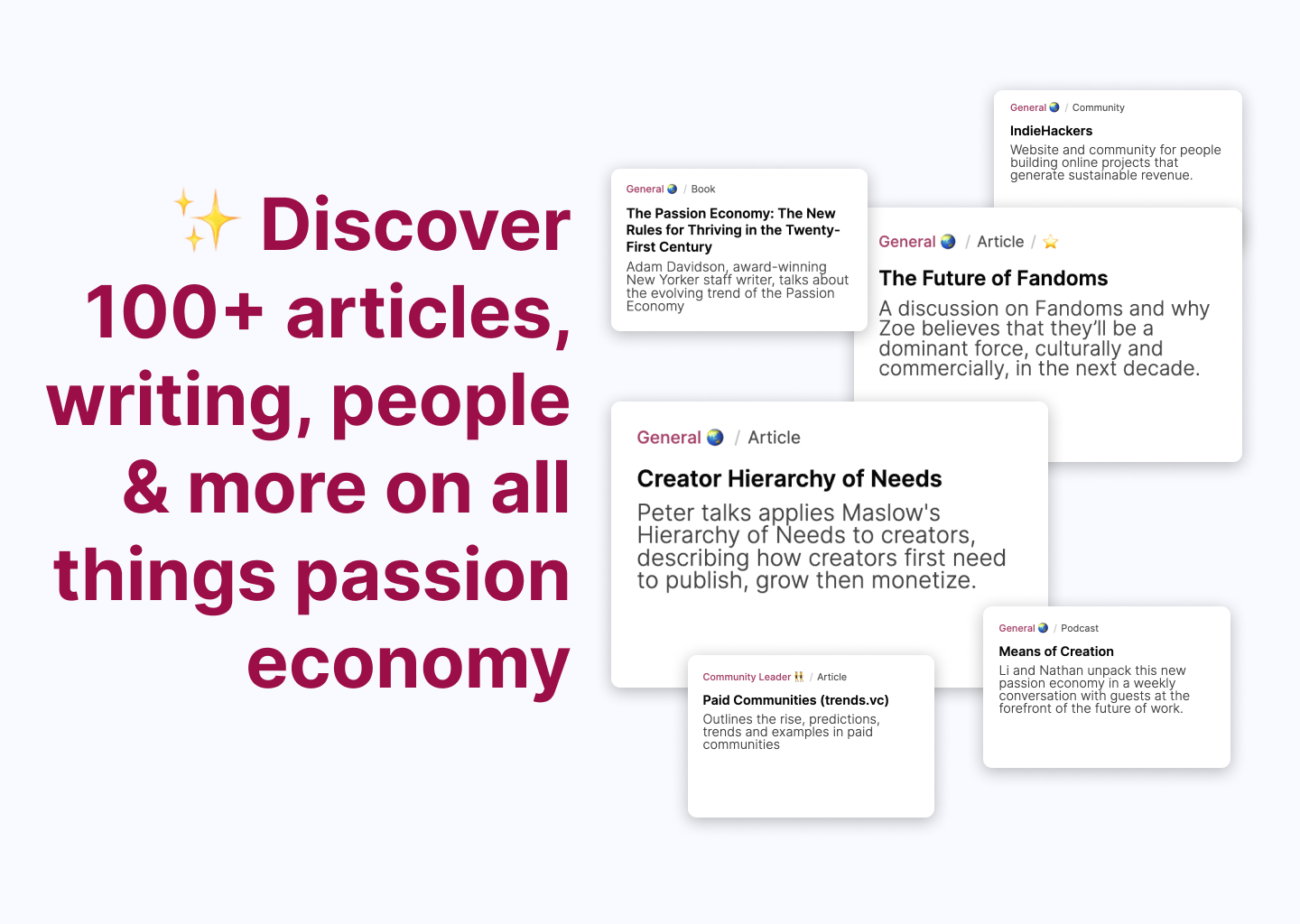 Passion Economy Stack gallery image