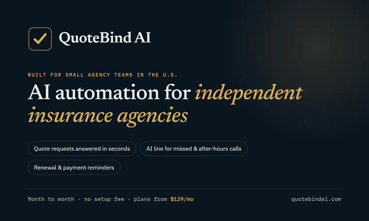 QuoteBind AI gallery image