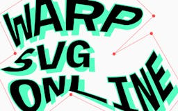 Warp SVG Online media 2