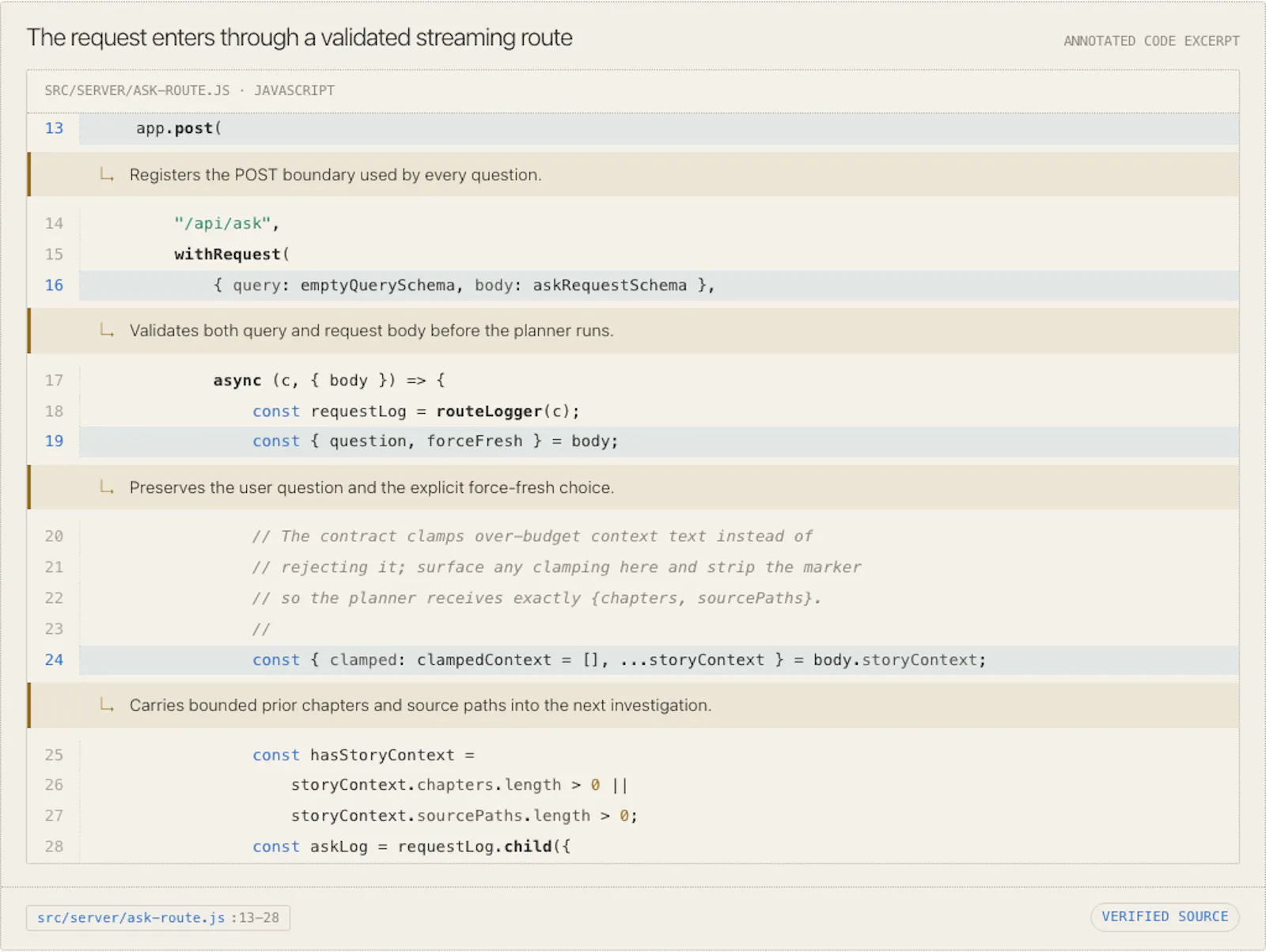Tracebook screenshot 3