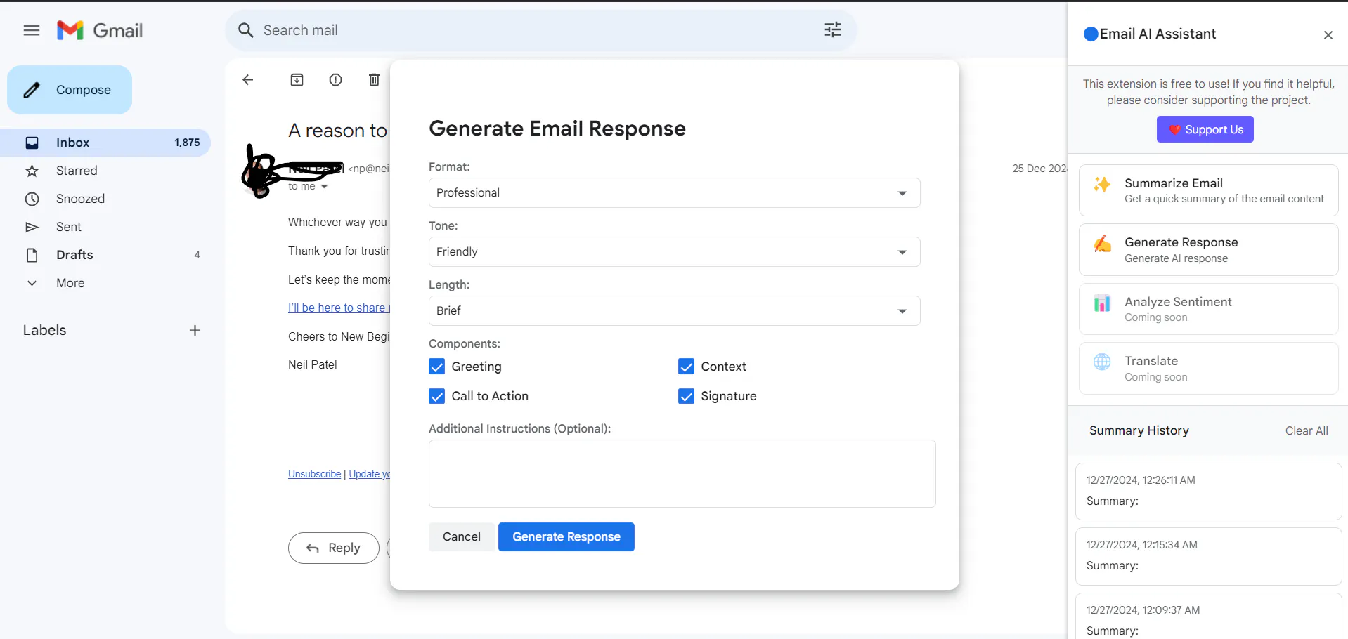 Email Ai Assistant gallery image
