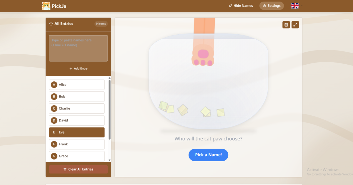 PickJa - Main product screenshot demonstrating key features and user interface