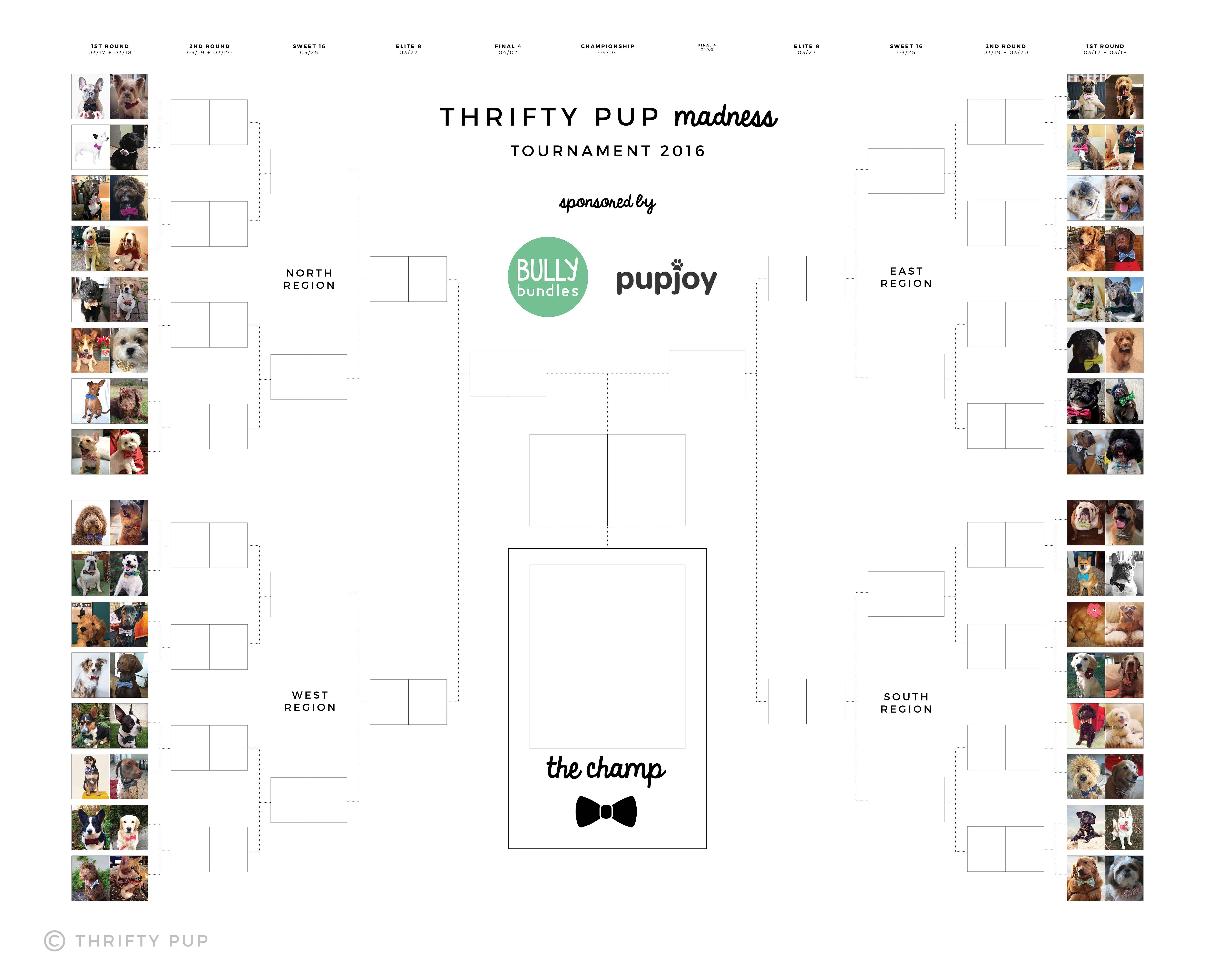 Thrifty Pup Madness Tournament