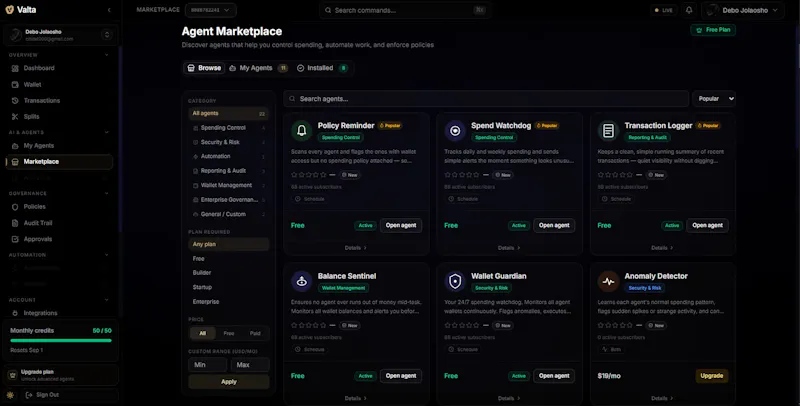 Valta screenshot 2