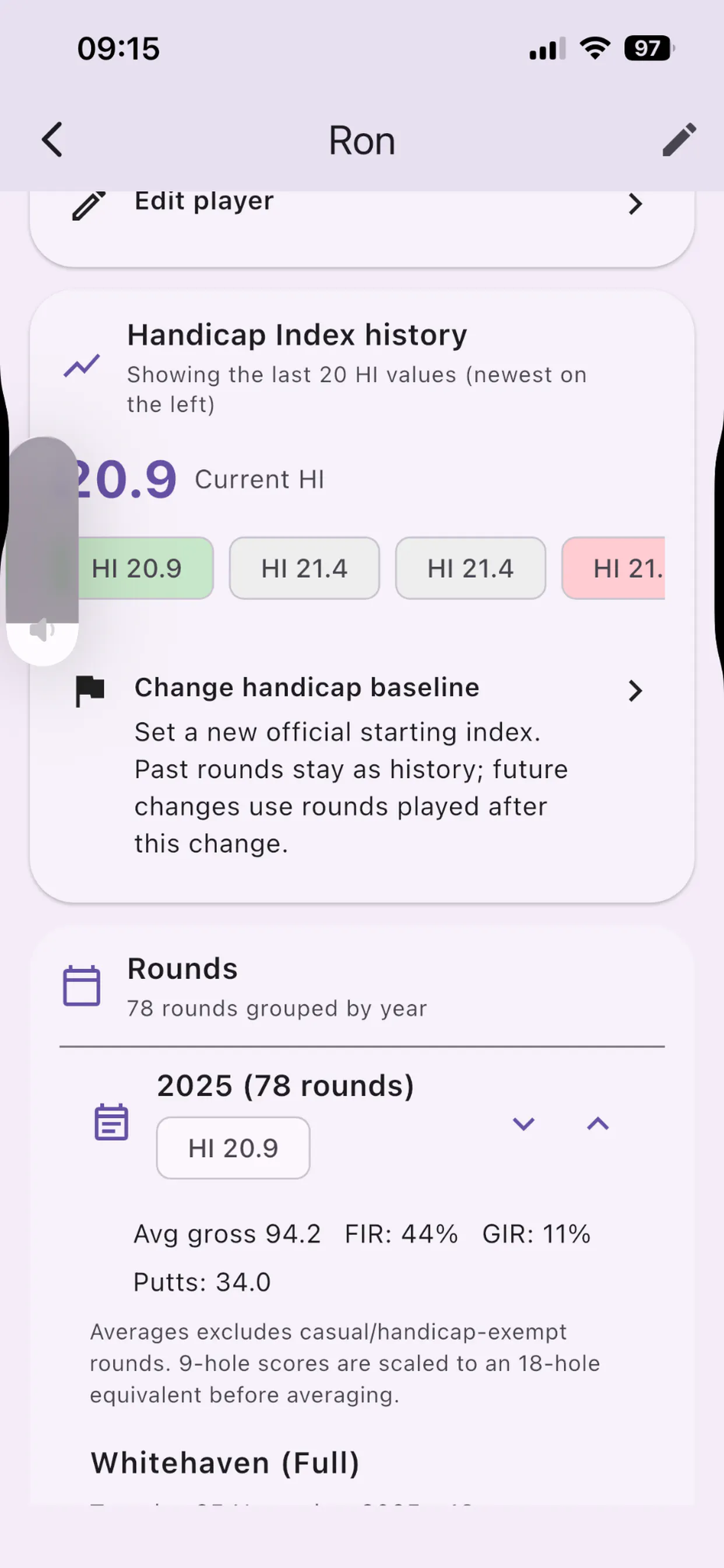 Haylau Handicap Tracker gallery image