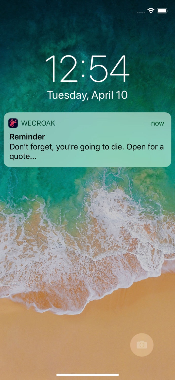 WeCroak gallery image